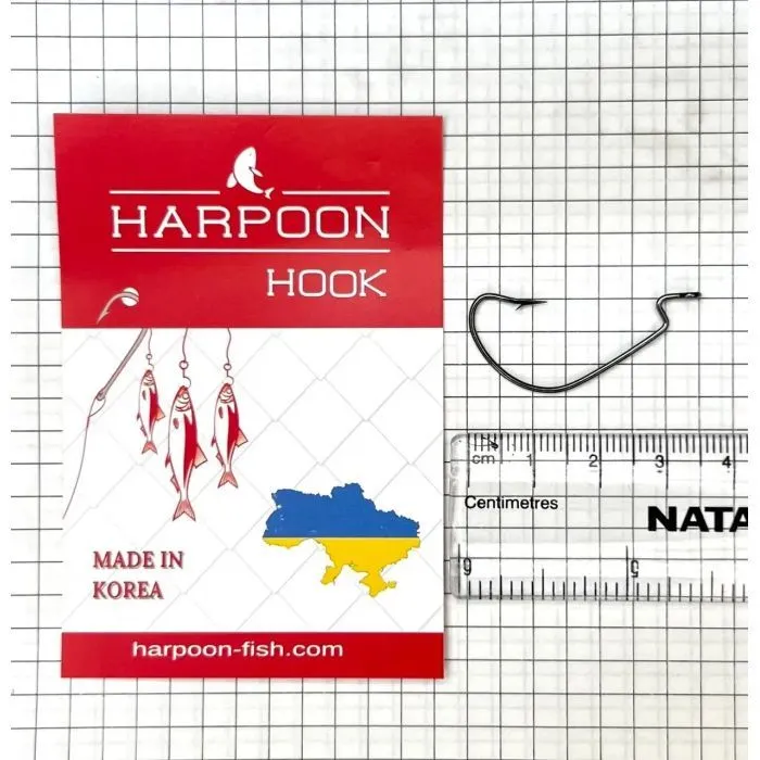Крючок Harpoon OFFSET No.1/0 5шт (7407000008228)