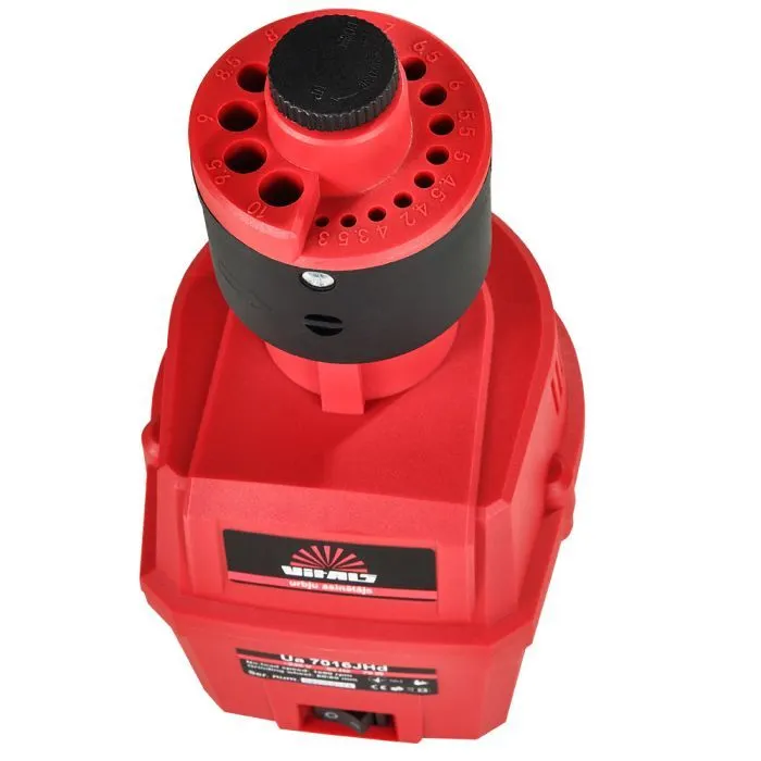 Точильный станок Vitals Ua 7016JHd, для сверл, 70W, сверла 3–16мм, 120°, 1.94кг (56590) изображение 3