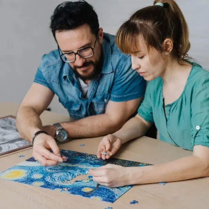 Пазл Trefl Art Зоряна ніч 500 елементів (5900511375442) зображення 6