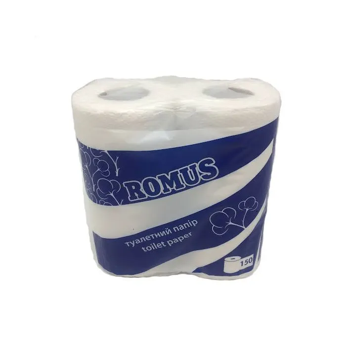Туалетний папір Romus 2 шари 4 рулони (4820266290818)