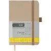 Книга записна Buromax ETALON 95 х 140 мм, 96 аркушів, клітинка, золотий (BM.296160-23)