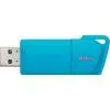 USB флеш накопитель Kingston 64GB DataTraveler Exodia M USB 3.2 Gen1 Aqua Blue (KC-U2L64-7LB) изображение 2