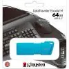 USB флеш накопитель Kingston 64GB DataTraveler Exodia M USB 3.2 Gen1 Aqua Blue (KC-U2L64-7LB) изображение 4