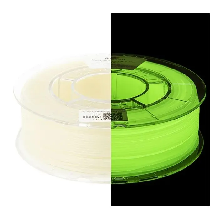 Пластик для 3D-принтера Spectrum ASA 275 Glow in the Dark 1.75mm 0.25kg Yellow-Green (81566) изображение 2