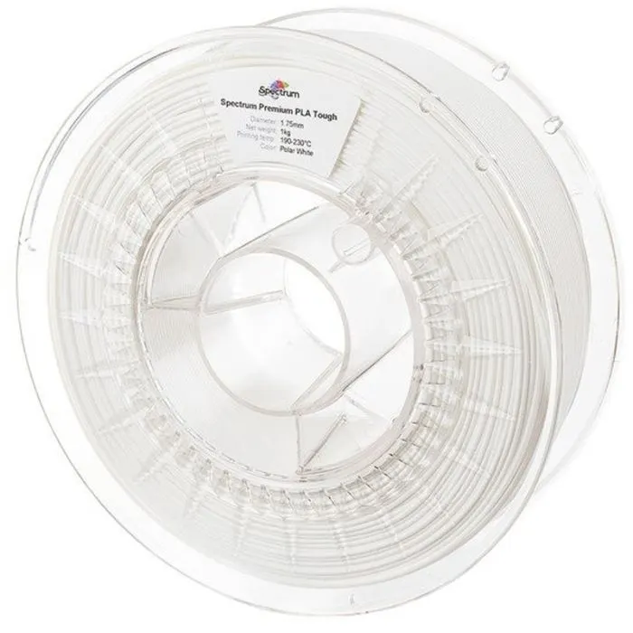 Пластик для 3D-принтера Spectrum PLA Tough 1.75mm 1kg White, Polar (80195)