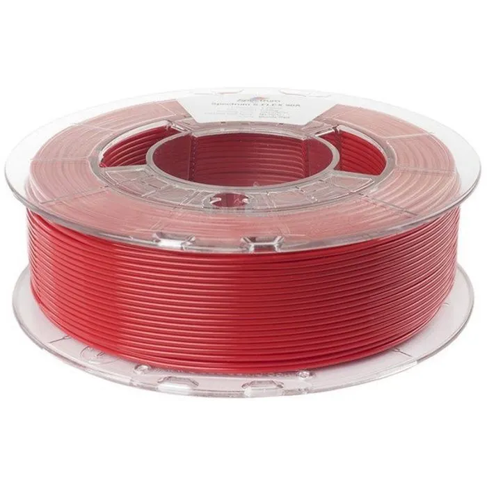 Пластик для 3D-принтера Spectrum S-Flex 98A 1.75mm 0.25kg RED, BLOODY (80528) изображение 2