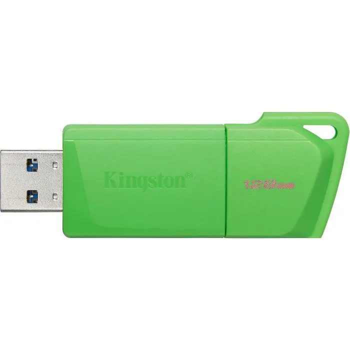 USB флеш накопичувач Kingston 128GB DataTraveler Exodia M Green USB 3.2 (KC-U2L128-7LG) зображення 2