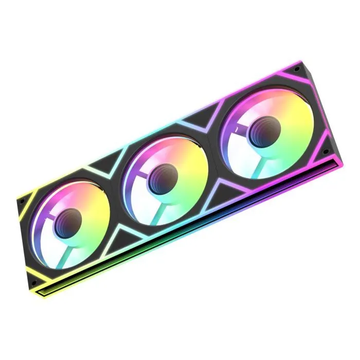 Кулер для корпуса OCYPUS GAMMA F36 ARGB REVERSE BLADE (GAMMA-F36-BK3AM001-GL) изображение 2