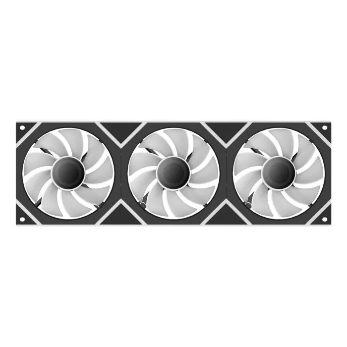 Кулер для корпуса OCYPUS GAMMA F36 ARGB REVERSE BLADE (GAMMA-F36-BK3AM001-GL) изображение 5