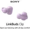 Навушники Sony LinkBuds Clip WF-LC900 Lavender (WFLC900V.E) зображення 2