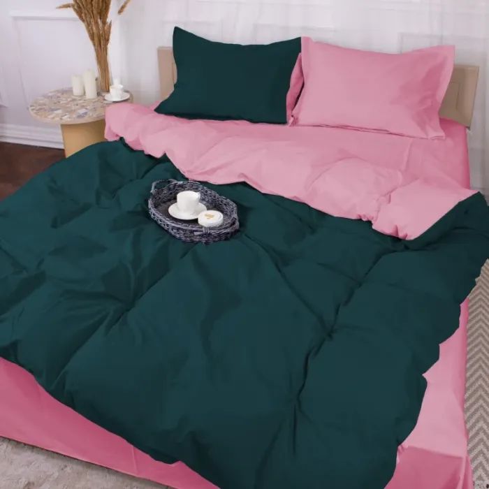 Постільна білизна MirSon Poplin Line 041 + 091 Renato 160 x 220 (2200006284536)