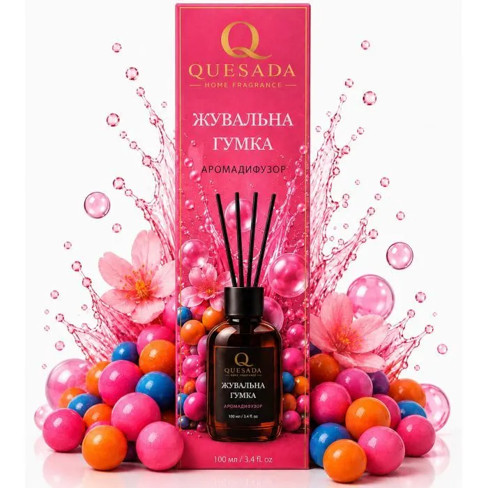 Аромадифузор Quesada Жувальна гумка 100 мл (4823135701309) зображення 3
