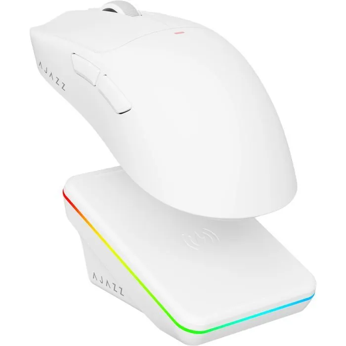 Мишка Ajazz AJ200P Wireless/Bluetooth/USB White (AJ200P-NL-AI-MC-W) зображення 2