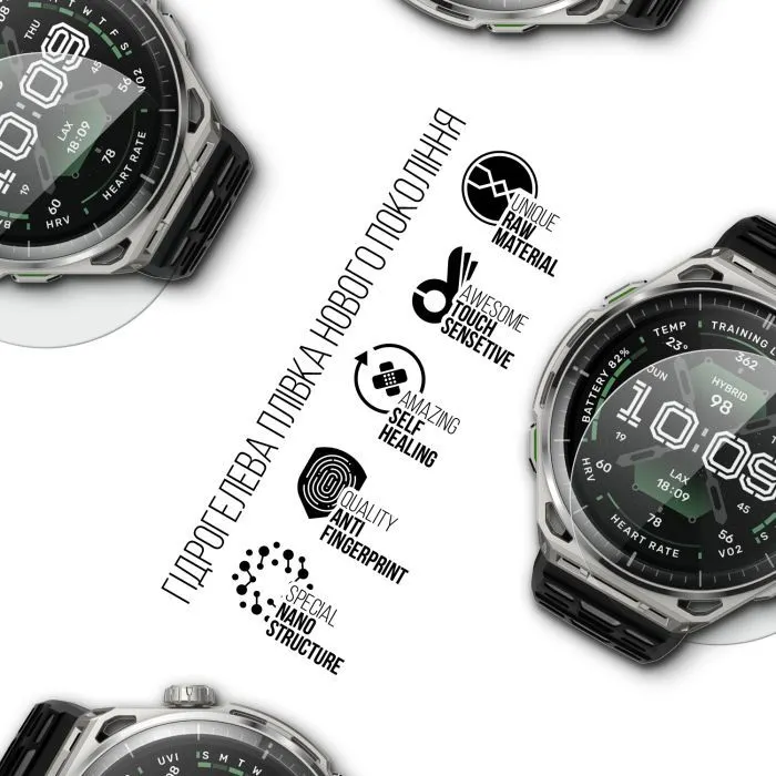 Пленка защитная Armorstandart hydrogel Amazfit Balance 3 6 pcs (ARM93573) изображение 2