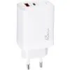 Зарядное устройство XoKo 1xUSB-C PD45W + 1xUSB QC3.0 GaN white (XK-QC-450) изображение 9