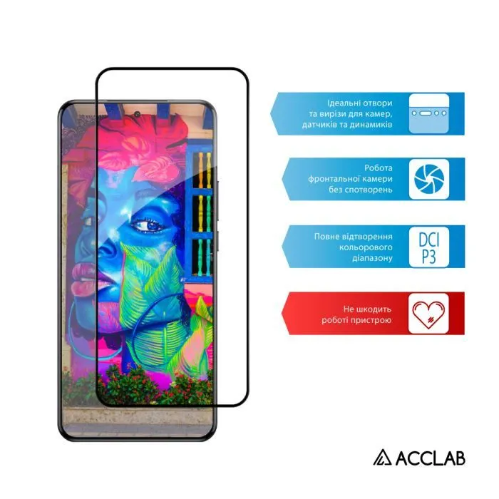 Скло захисне ACCLAB Full Glue ESD Xiaomi 15 Ultra Black (1283126625374) зображення 5