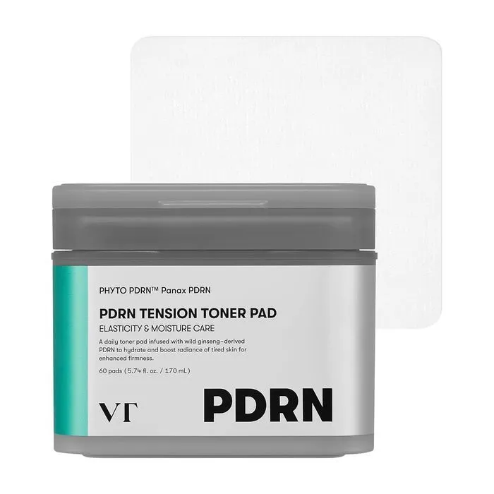 Тонік для обличчя VT Cosmetics PDRN Tension Toner Pad 60 шт (8803463014407)