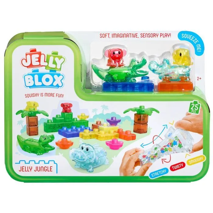 Конструктор Jelly Blox Сенсорний конструктор - Джунглі (937532)