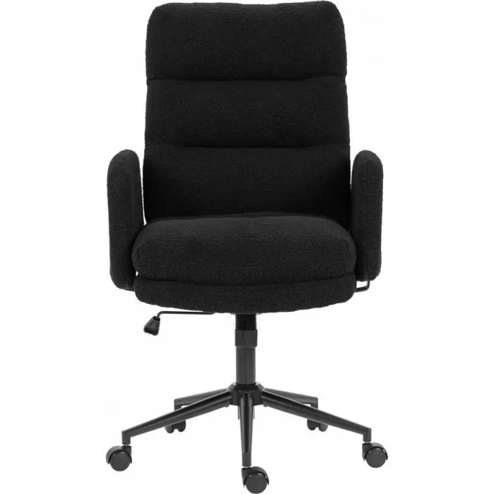Офісне крісло GT Racer B-7014 Black (B-7014 Fabric Black) зображення 2