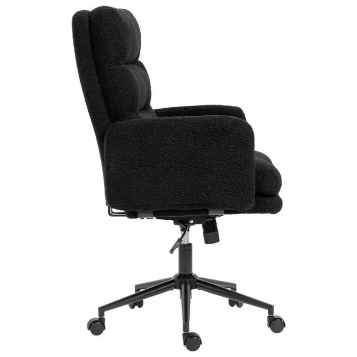 Офісне крісло GT Racer B-7014 Black (B-7014 Fabric Black) зображення 3