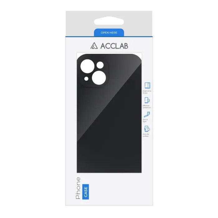 Чохол до мобільного телефона ACCLAB SoftShell Apple iPhone 14 Plus Black (1283126557026) зображення 2