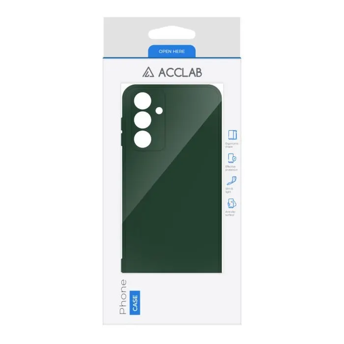 Чохол до мобільного телефона ACCLAB SoftShell Samsung Galaxy M14 5G Dark Green (1283126586972) зображення 2
