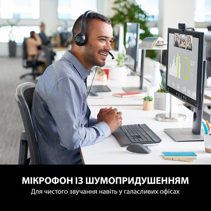 Наушники Logitech H390 (981-000406) изображение 2