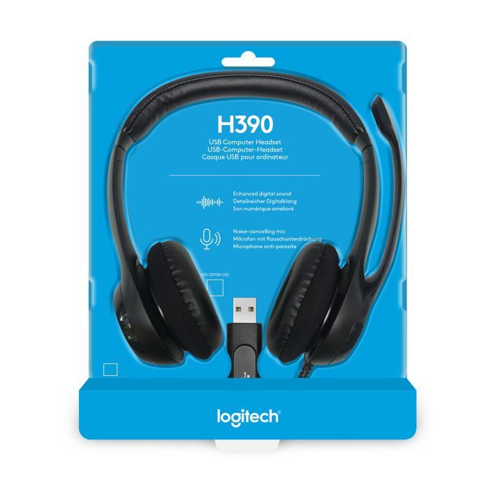 Наушники Logitech H390 (981-000406) изображение 7