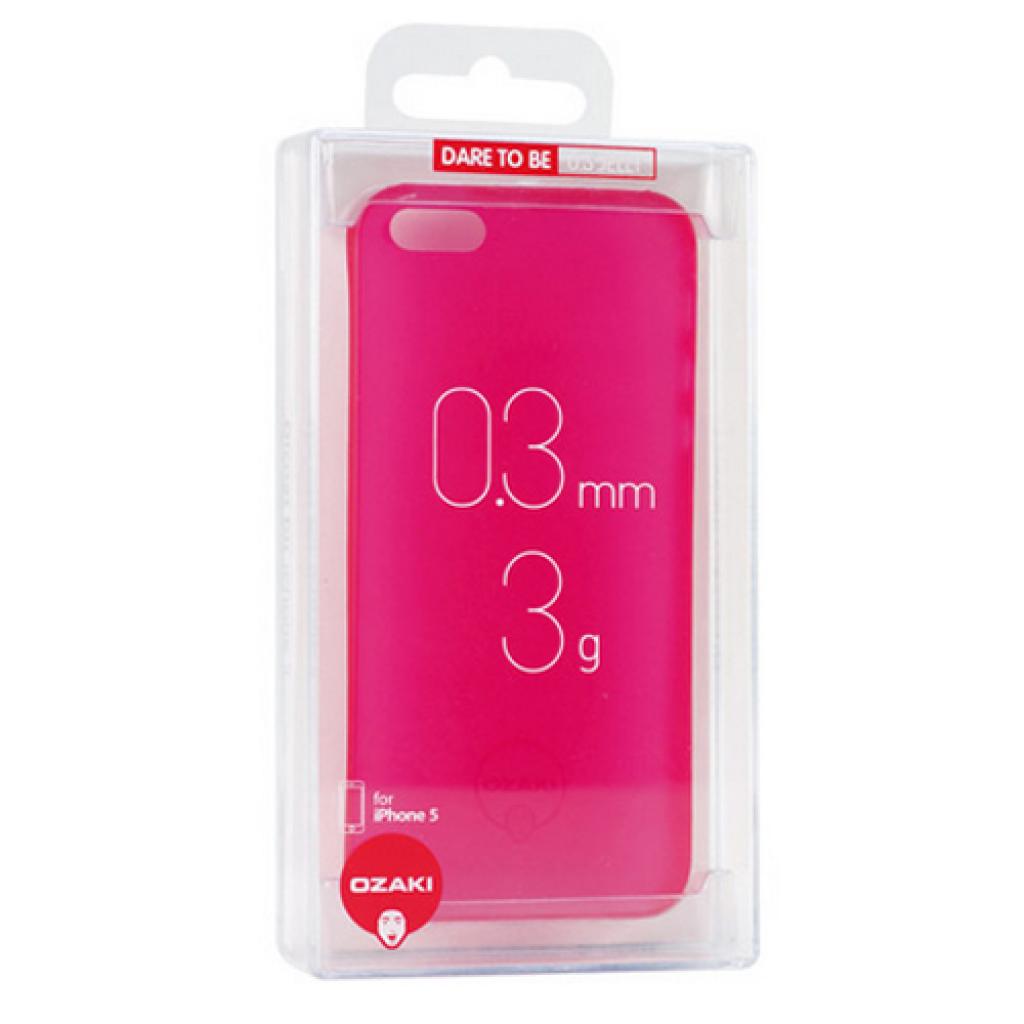Чехол для мобильного телефона Ozaki iPhone 5/5S O!coat 0.3 JELLY/Pink (OC533PK) изображение 2