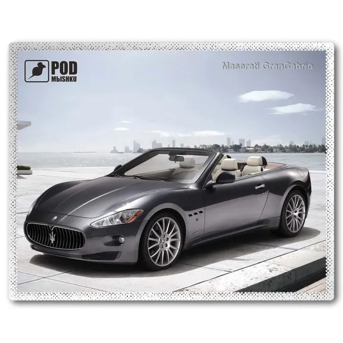 Коврик для мышки Pod Mishkou Maserati GranCabrio