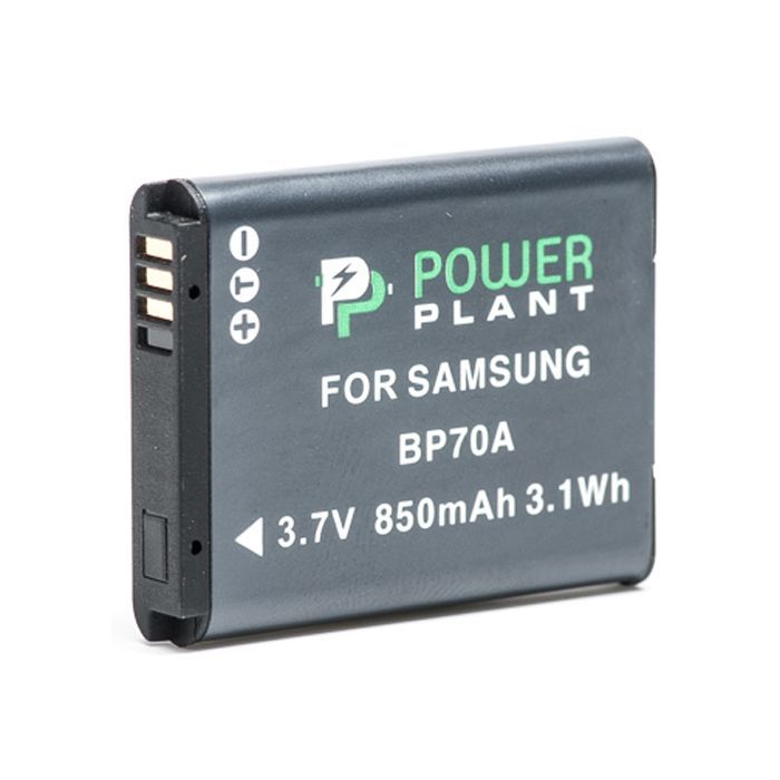 Аккумулятор к фото/видео PowerPlant Samsung BP70A (DV00DV1261) изображение 2