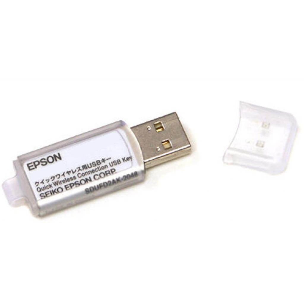 Беспроводной адаптер Epson Quick Wireless Connect USB key (ELPAP09) (V12H005M09) изображение 2