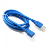 Дата кабель USB 3.0 AM to Micro B 1.5m Extradigital (KBU1626) изображение 4