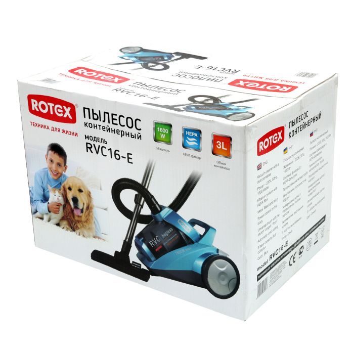Пылесос Rotex RVC16-E изображение 6