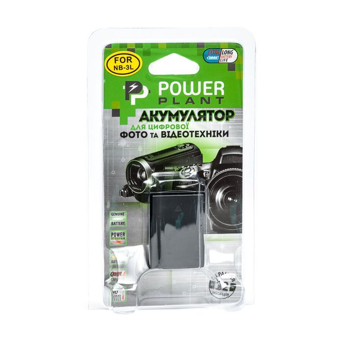 Акумулятор до фото/відео PowerPlant Canon NB-3L (DV00DV1005) зображення 3