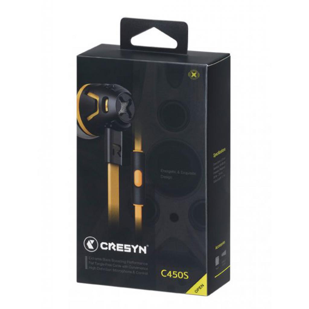 Навушники Cresyn C450S Yellow (CPU-ES0450YL01) зображення 5