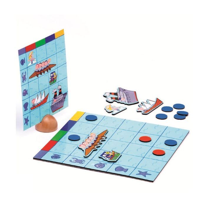 Настольная игра Djeco Тактика Морской бой (DJ05270) изображение 2