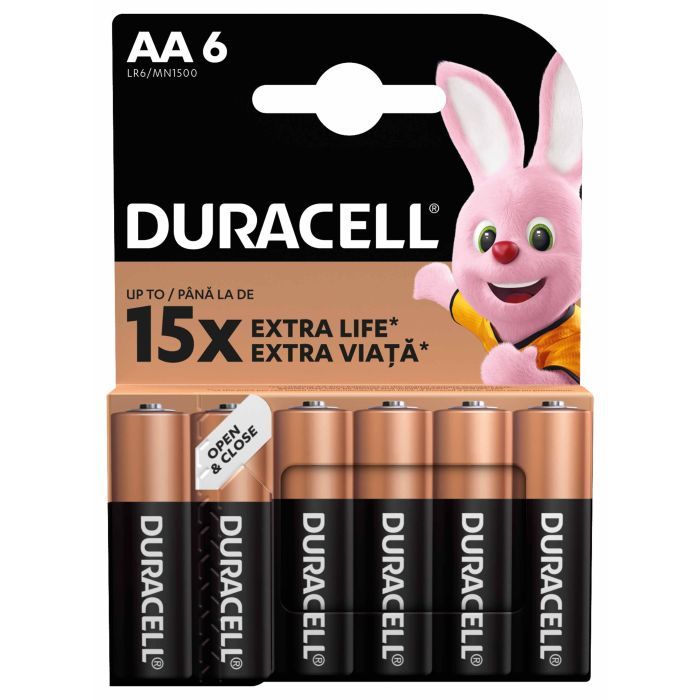 Батарейка Duracell AA лужні 6 шт. в упаковці (5007757) изображение 2