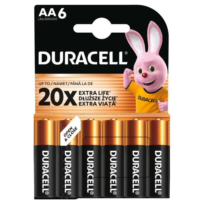 Батарейка Duracell AA лужні 6 шт. в упаковці (5007757) изображение 2