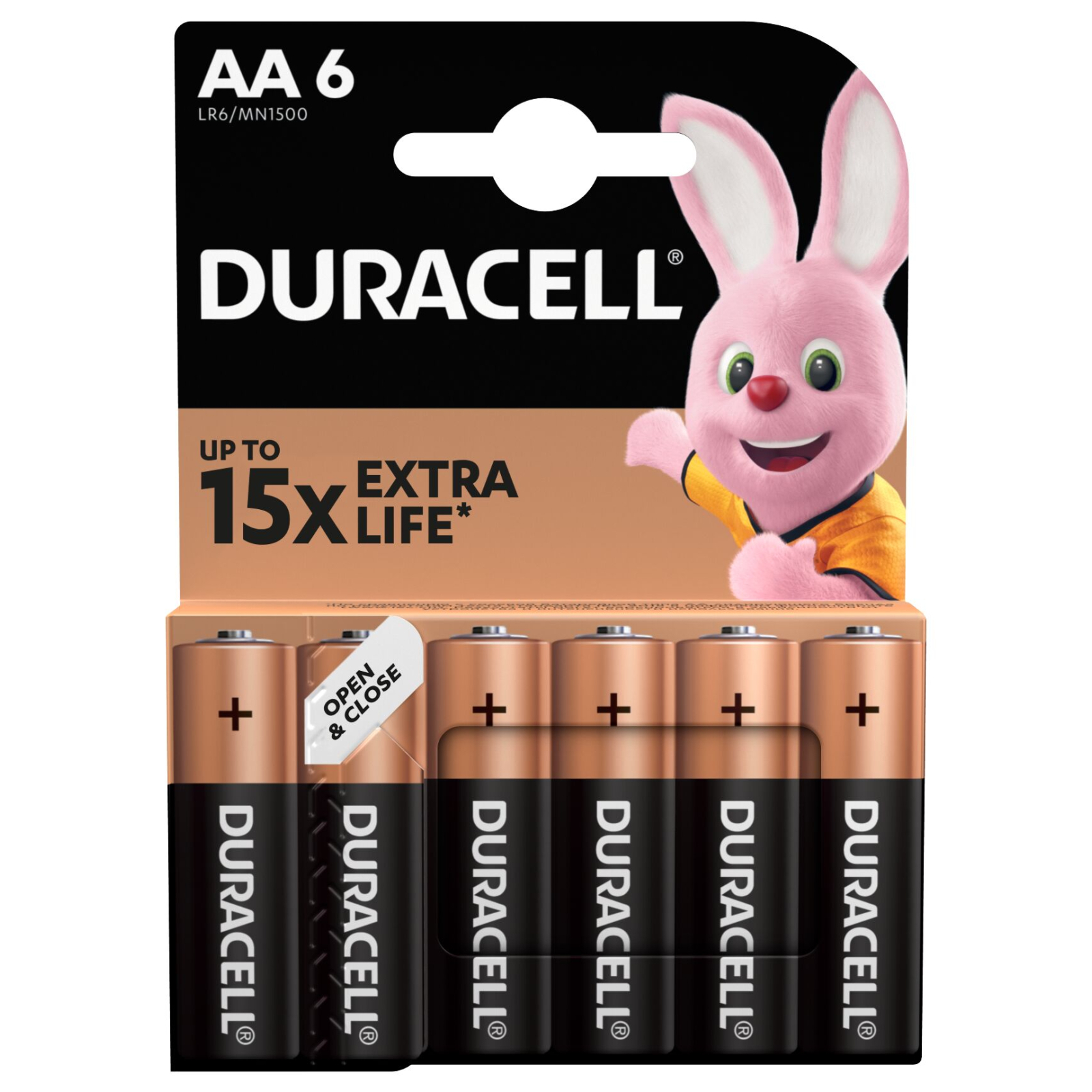 Батарейка Duracell AA лужні 6 шт. в упаковці (5007757) зображення 2
