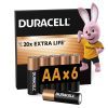 Батарейка Duracell AA лужні 6 шт. в упаковці (5007757)