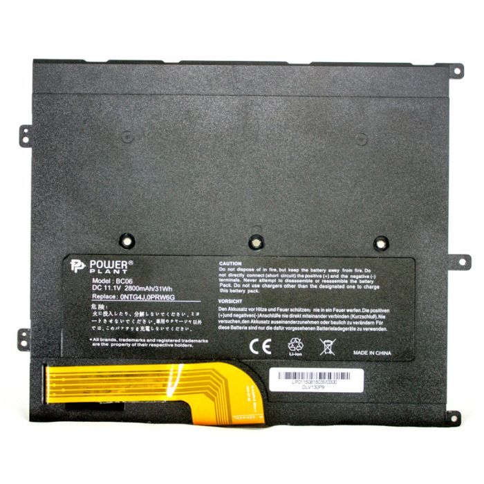 Аккумулятор для ноутбука DELL Vostro V13 (0NTG4J) 11.1V 2800mAh PowerPlant (NB00000216)