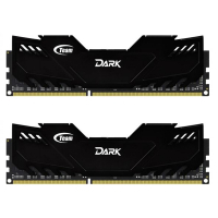 Модуль памяти для компьютера DDR4 16GB (2x8GB) 2800 MHz Dark Black Team (TDKED416G2800HC16ADC01)