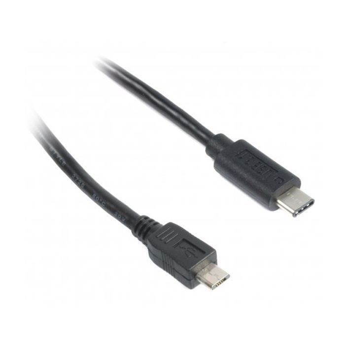 Дата кабель USB 2.0 Type-C to Micro 5P 1.0m Cablexpert (CCP-USB2-mBMCM-6)
