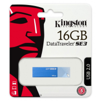 USB флеш накопитель Kingston 16GB DTSE3 Metalic Blue USB 2.0 (KC-U6816-4C1B) изображение 3
