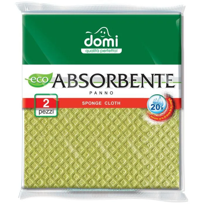 Салфетки для уборки Domi влагопоглощающие 2 шт (4823017401402)