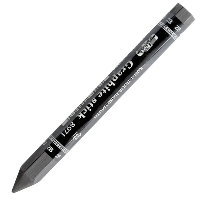 Карандаш графитный Koh-i-Noor 8971.2В woodless, jumbo (897102B005KK)