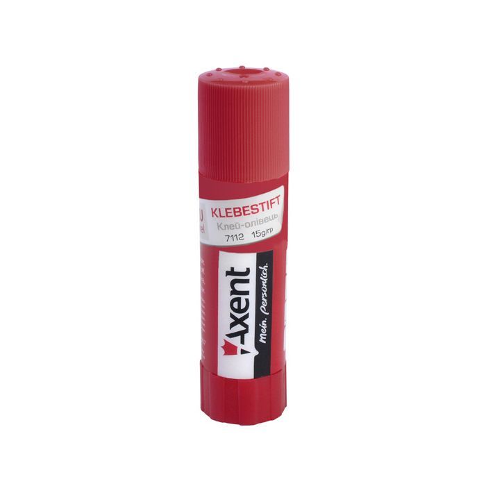 Клей Axent Glue stick PVP, 15 g (display) (7112-А)