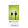 Дата кабель USB 2.0 AM to Lightning 1.0m Kit (IP5USBDATKT) изображение 2