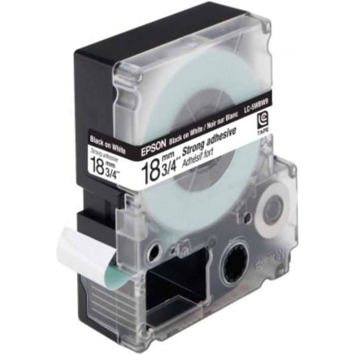 Лента для принтера этикеток Epson LK5WBW (C53S655012)
